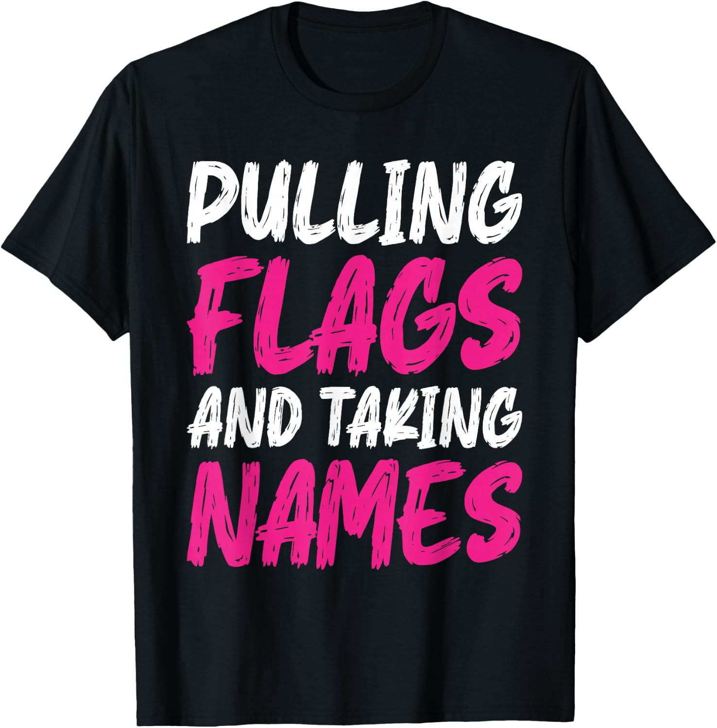 Flag Football Shirt and Girls T-Shirt - T-Shirt | Black