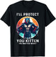 I'll Protect You Kitten No Matter What Alpha Male Alpha Wolf T-Shirt - T-Shirt | Black