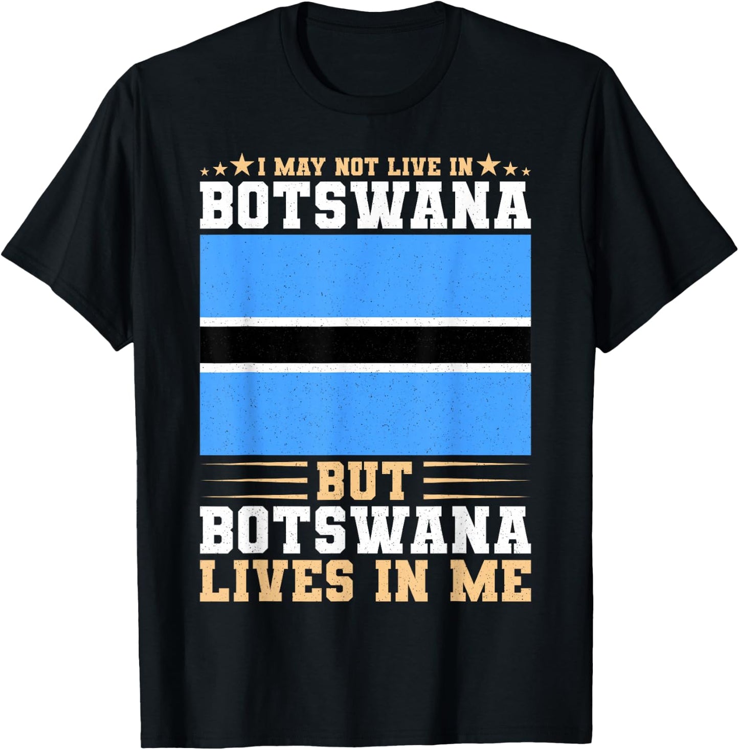 Botswana T-Shirt - T-Shirt | Black