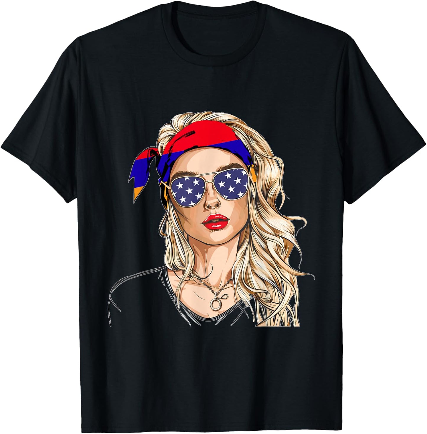 Armenian Flag Outfit for Woman Products American Armenia T-Shirt - T-Shirt | Black