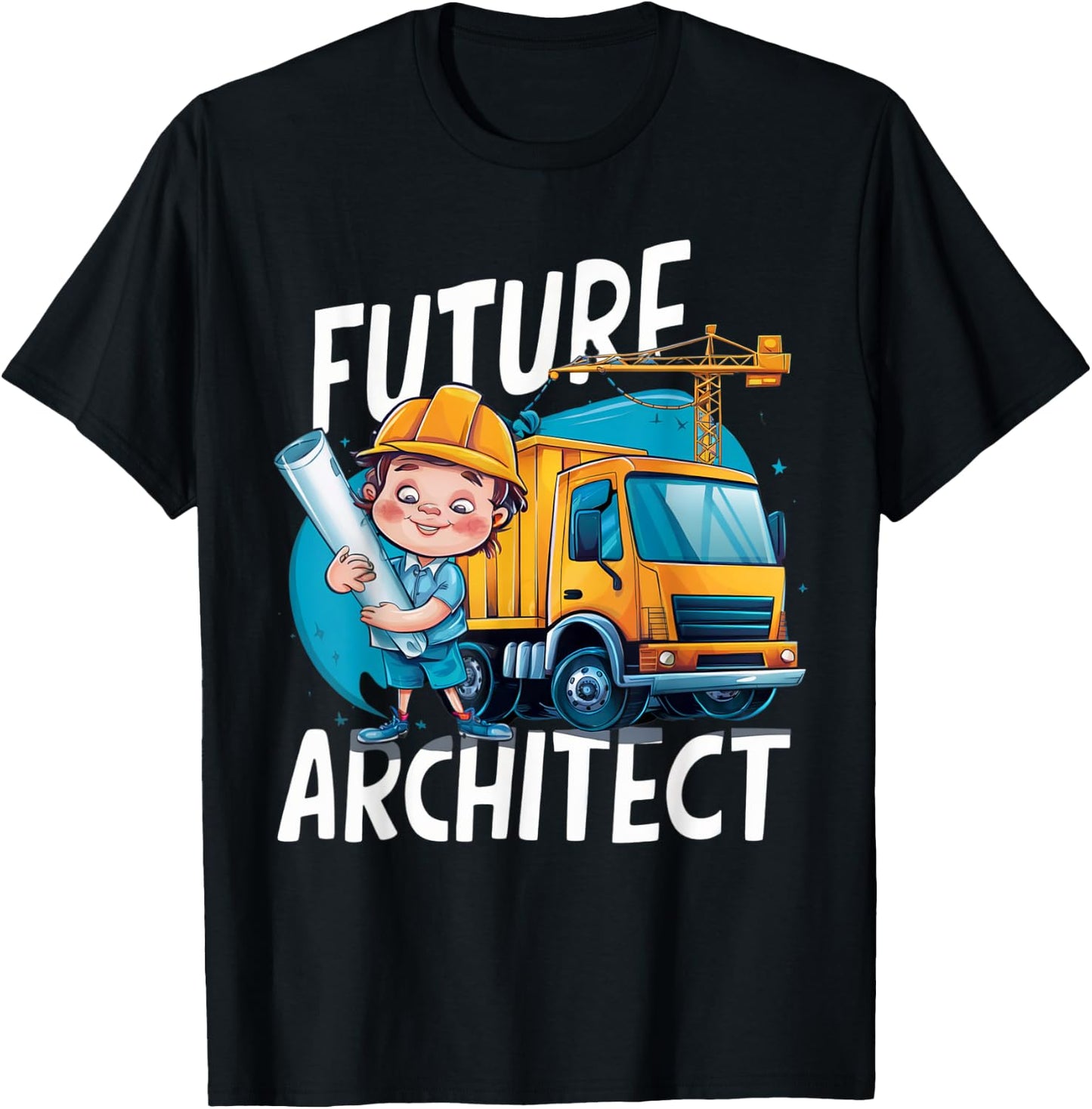 Future Architect Costume for Toddler Adults & Kids T-Shirt - T-Shirt | Black