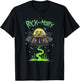 Rick and Morty UFO T-Shirt - T-Shirt | Black