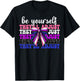 Genderfluid Gender Fluid Pride Be Yourself They'll Adjust T-Shirt - T-Shirt | Black