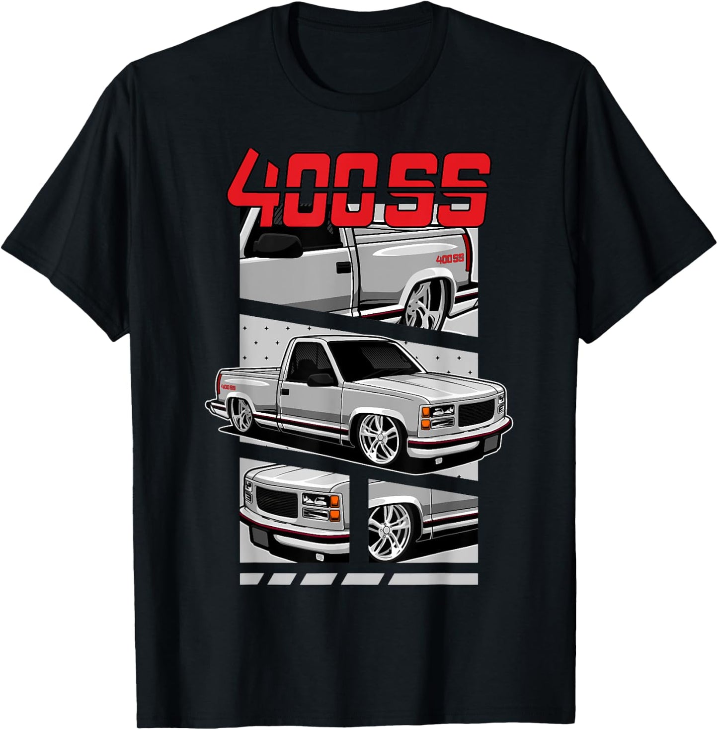 GMT800 1500 Truck 90S K1500 C1500 GMT400 T-Shirt - T-Shirt | Black