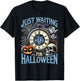 Halloween Summer Just Waiting For Halloween Summerween T-Shirt - T-Shirt | Black