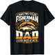 I Have Two Titles Fisherman Dad Father's Day Bass Fishing T-Shirt - T-Shirt | Black