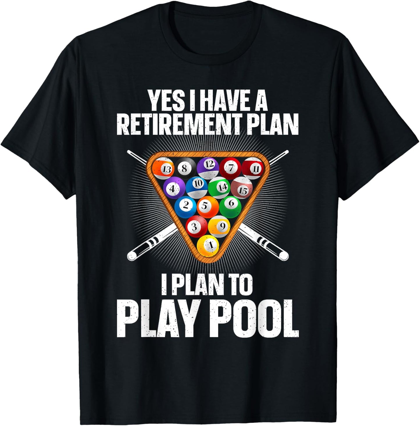 Cool Pool Design Women Billiards Lover Pool Player T-Shirt - T-Shirt | Black