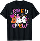 SPED Boo Crew Halloween Speech Therapy shirt SPED Halloween T-Shirt - T-Shirt | Black
