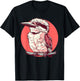 Kookaburra 80s Retro T-Shirt - T-Shirt | Black