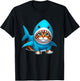 Cat in Shark Costume Women Kids T-Shirt - T-Shirt | Black