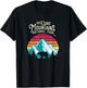 Vintage Great Smoky Mountains National Park Bear T Shirt T-Shirt - T-Shirt | Black