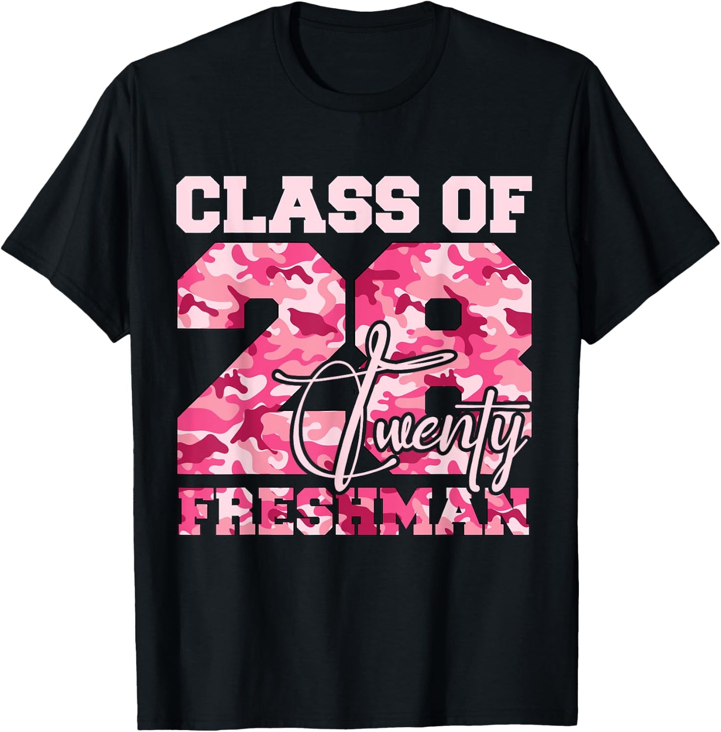 Class of 2028 Freshman High School Back To School 9th Grade T-Shirt - T-Shirt | Black