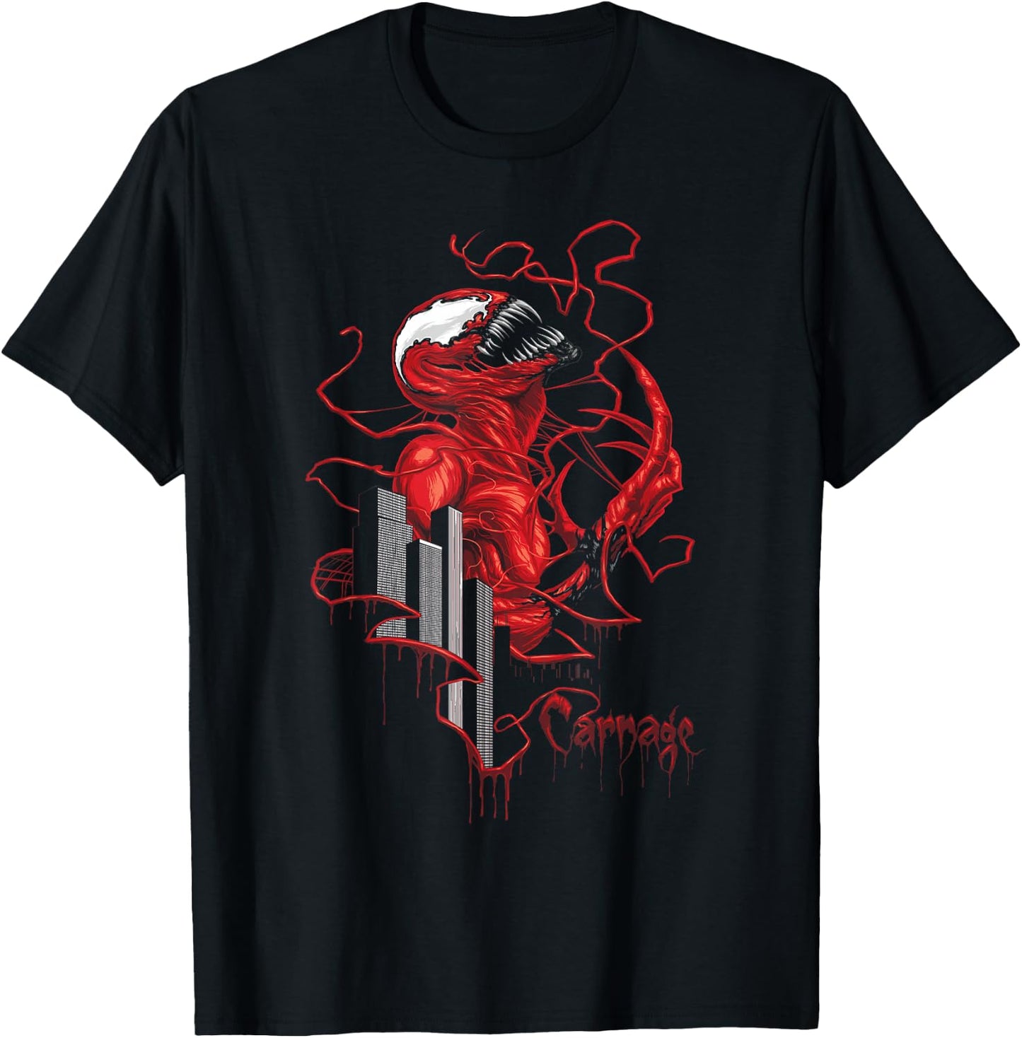Marvel Comics Rise of Carnage Graphic Center Icon T-Shirt - T-Shirt | Black