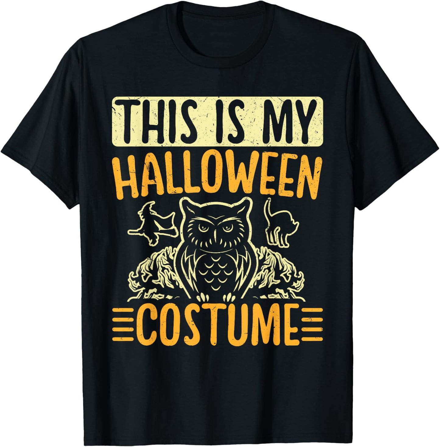 This Is My Halloween Costume Men Women Halloween Costume T-Shirt - T-Shirt | Black