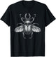 Beetle Insect Art Design T-Shirt - T-Shirt | Black
