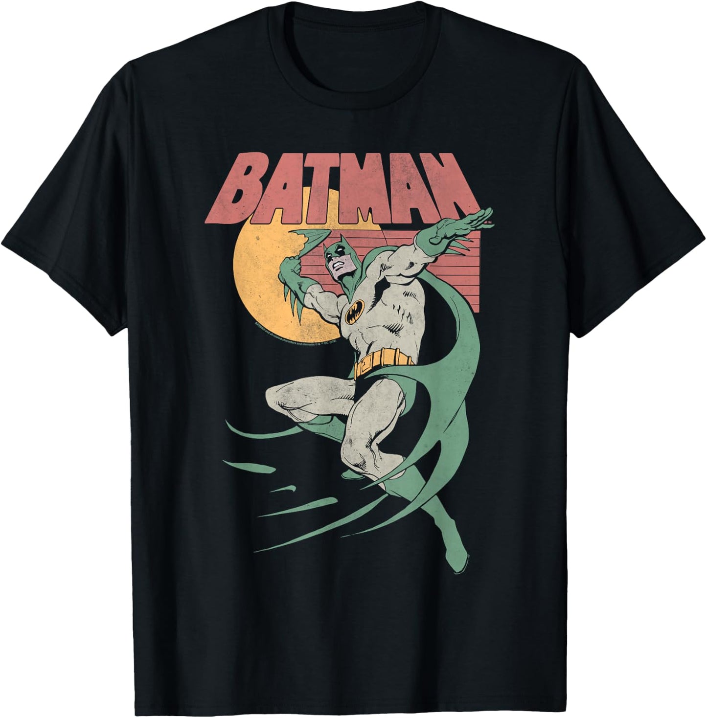 Batman 70's Batman T-Shirt - T-Shirt | Black