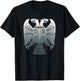 Serbian Double Headed Eagle Emblem - Serbia Coat of Arms T-Shirt - T-Shirt | Black