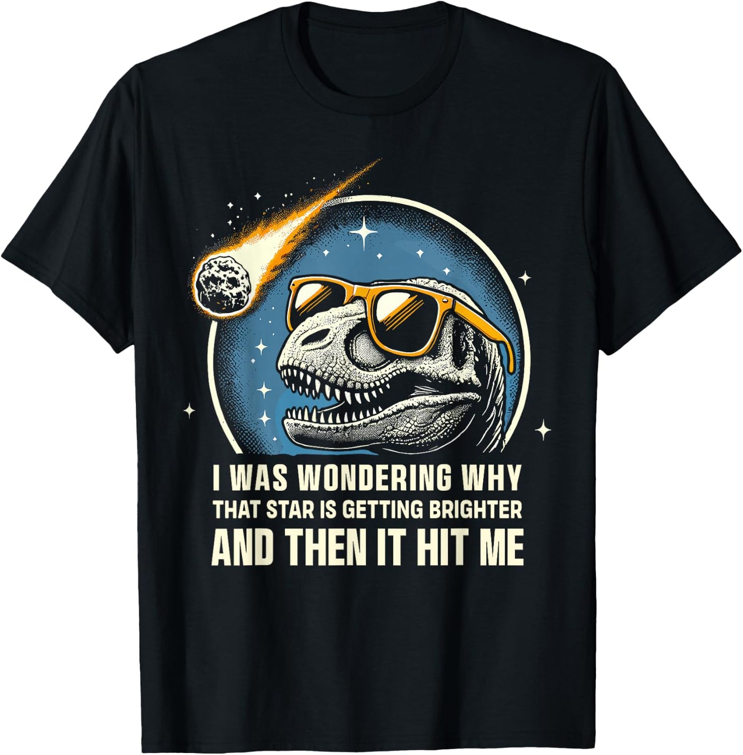 Dinosaur T-Rex Novelty Men Kids Women Funny Dinosaur T-Shirt - T-Shirt | Black