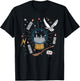 Harry Potter Hogwarts Holiday Snowglobe Hedwig Christmas T-Shirt - T-Shirt | Black
