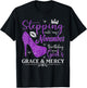 Stepping into My November Birthday Women Girls Ladies Funny T-Shirt - T-Shirt | Black