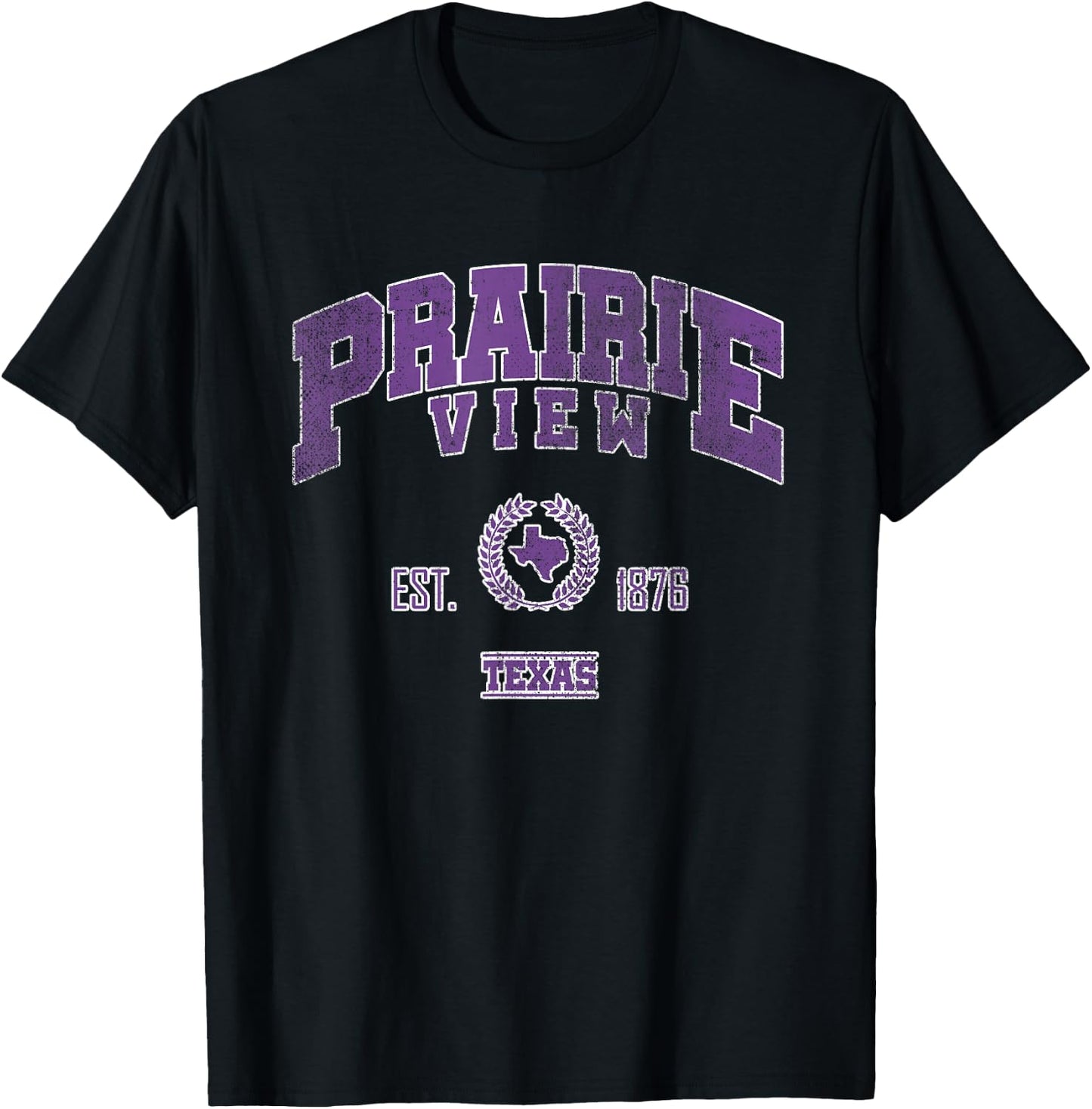 Apparel Prairie view Souvenirs - Texas TB02 | Prairie View TX | Vintage Throwback T-Shirt - T-Shirt | Black