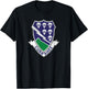 Patriotic Veteran Military Distressed 506th Infantry Veteran T-Shirt - T-Shirt | Black