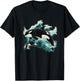 Kids Whale Orca T-Shirt - T-Shirt | Black