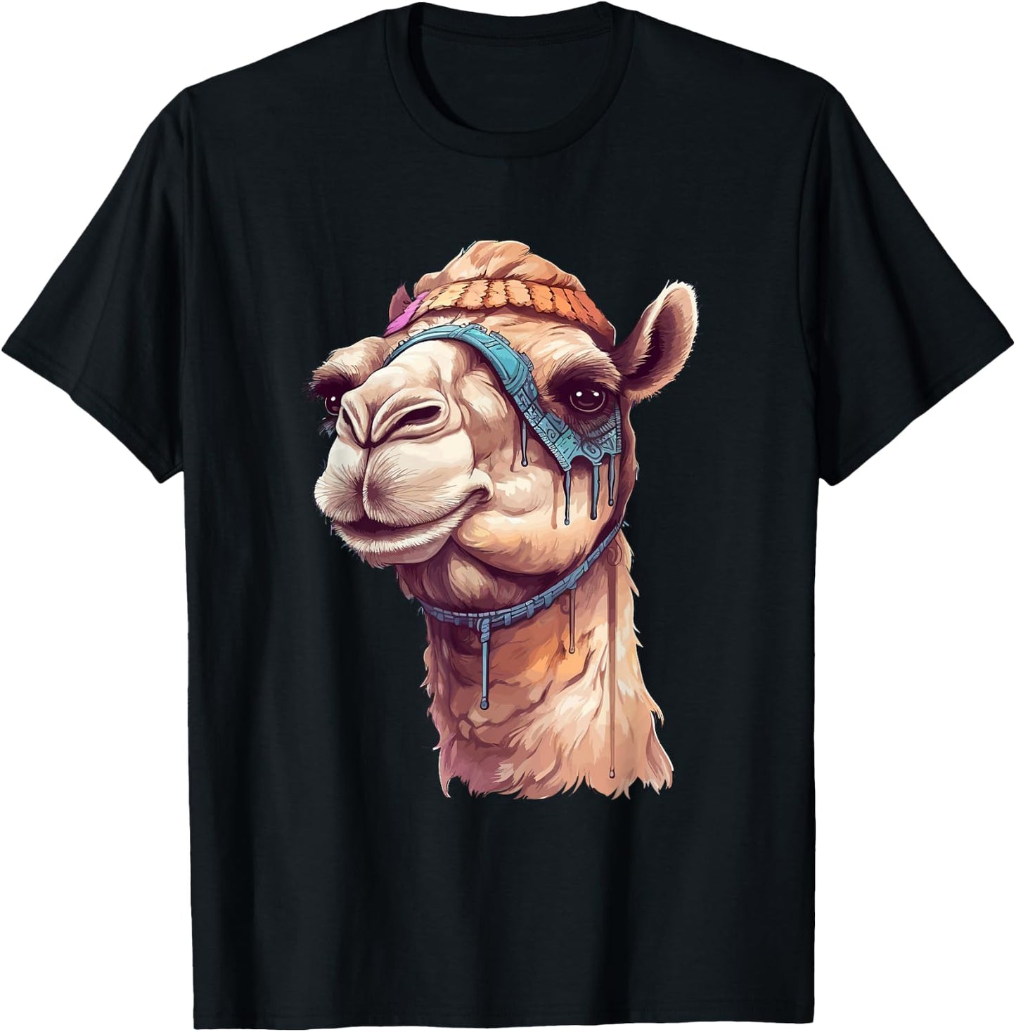 Camel Desert Animal Camel T-Shirt - T-Shirt | Black