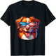 Nova Scotia Duck Tolling Retriever toller 4th Of July Dog Women Kids T-Shirt - T-Shirt | Black