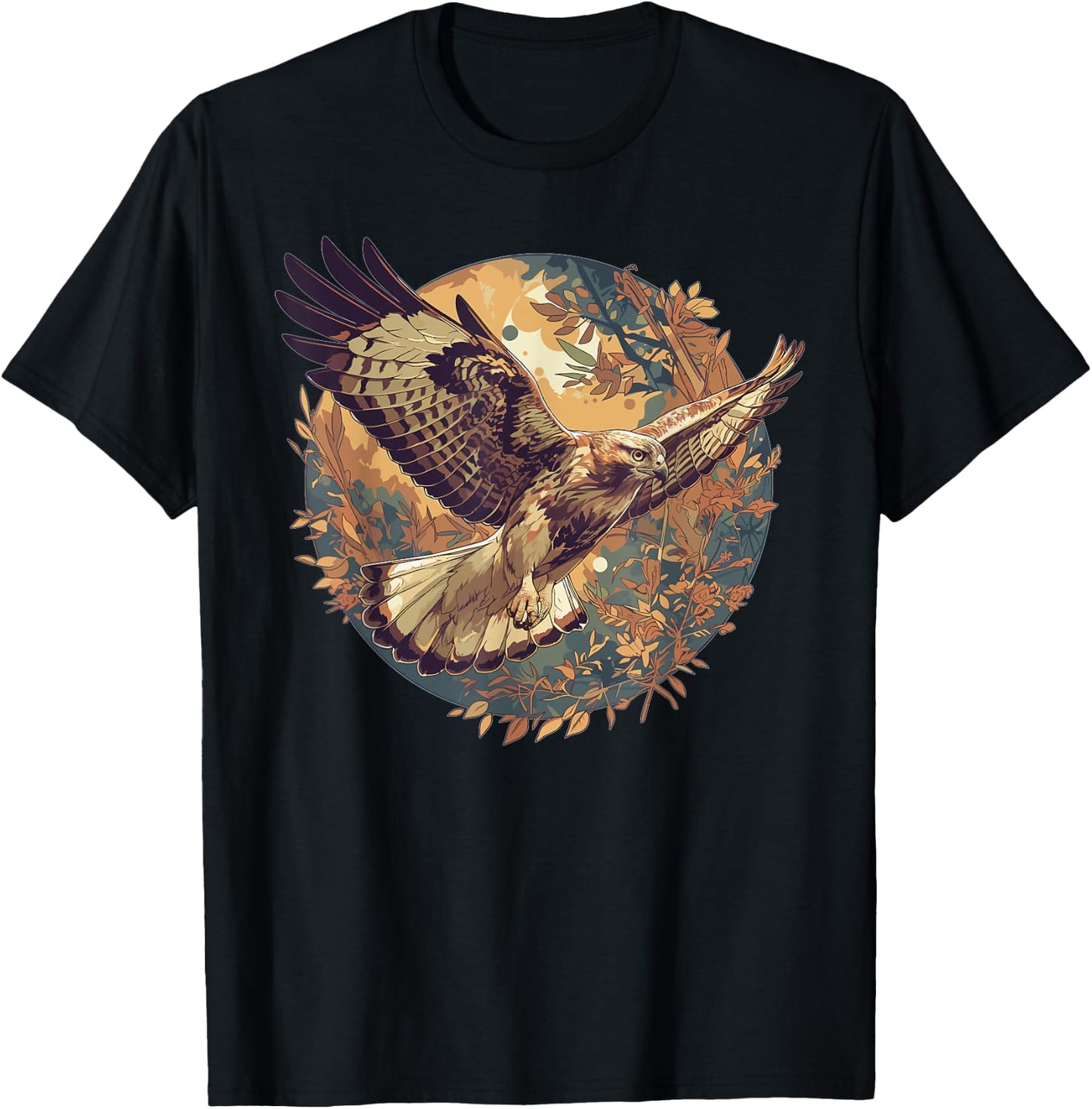 Hawks Hawk T-Shirt - T-Shirt | Black