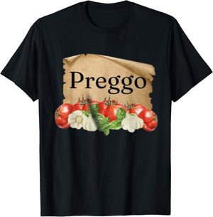 Preggo Sauce Cute Preggers Costume Pregnancy Announcement T-Shirt - T-Shirt | Black