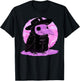 Kawaii Pastel Goth Steam Punk Mask Plague Doctor Crow Goth T-Shirt - T-Shirt | Black
