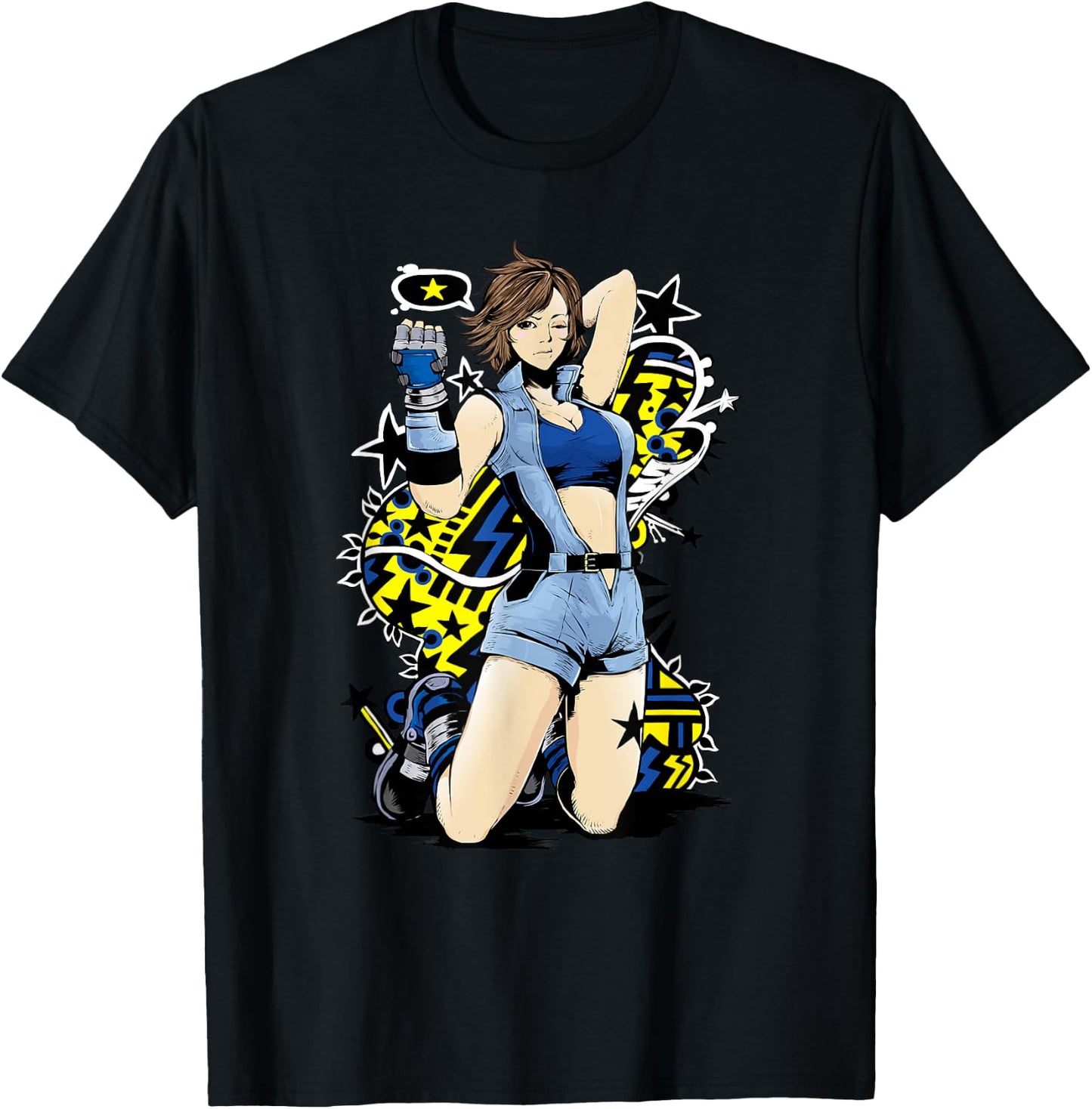 TEKKEN7 Asuka 002 T-Shirt - T-Shirt | Black