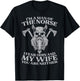 Viking Im Man Of Norse I Fear Odin Wife Funny Norse Joke Men T-Shirt - T-Shirt | Black
