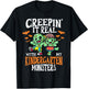 Creepin It Real Monster PreK Kindergarten Teacher Halloween T-Shirt - T-Shirt | Black