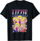Disney Lizzy McGuire Lizzie 90s Style Collage Big Chest Logo T-Shirt - T-Shirt | Black