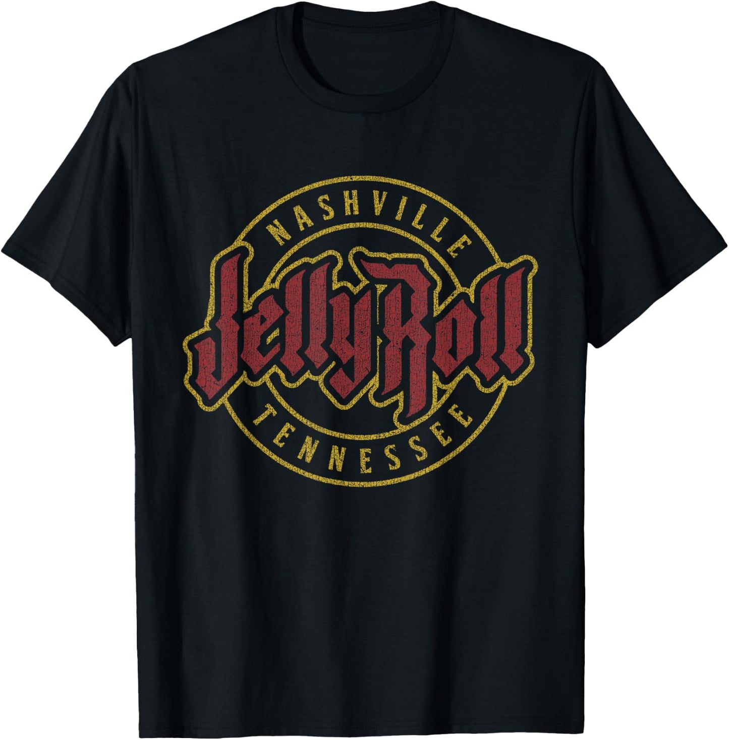 Jelly Roll - Stamp T-Shirt - T-Shirt | Black