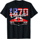 1970 70 Chevelle SS Trending Chevys Muscle Red White Car T-Shirt - T-Shirt | Black