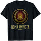 Roma Invicta SPQR Roman Legionary T-Shirt - T-Shirt | Black