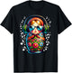 Russian Matryoshka Music Russia Russian Matryoshka T-Shirt - T-Shirt | Black