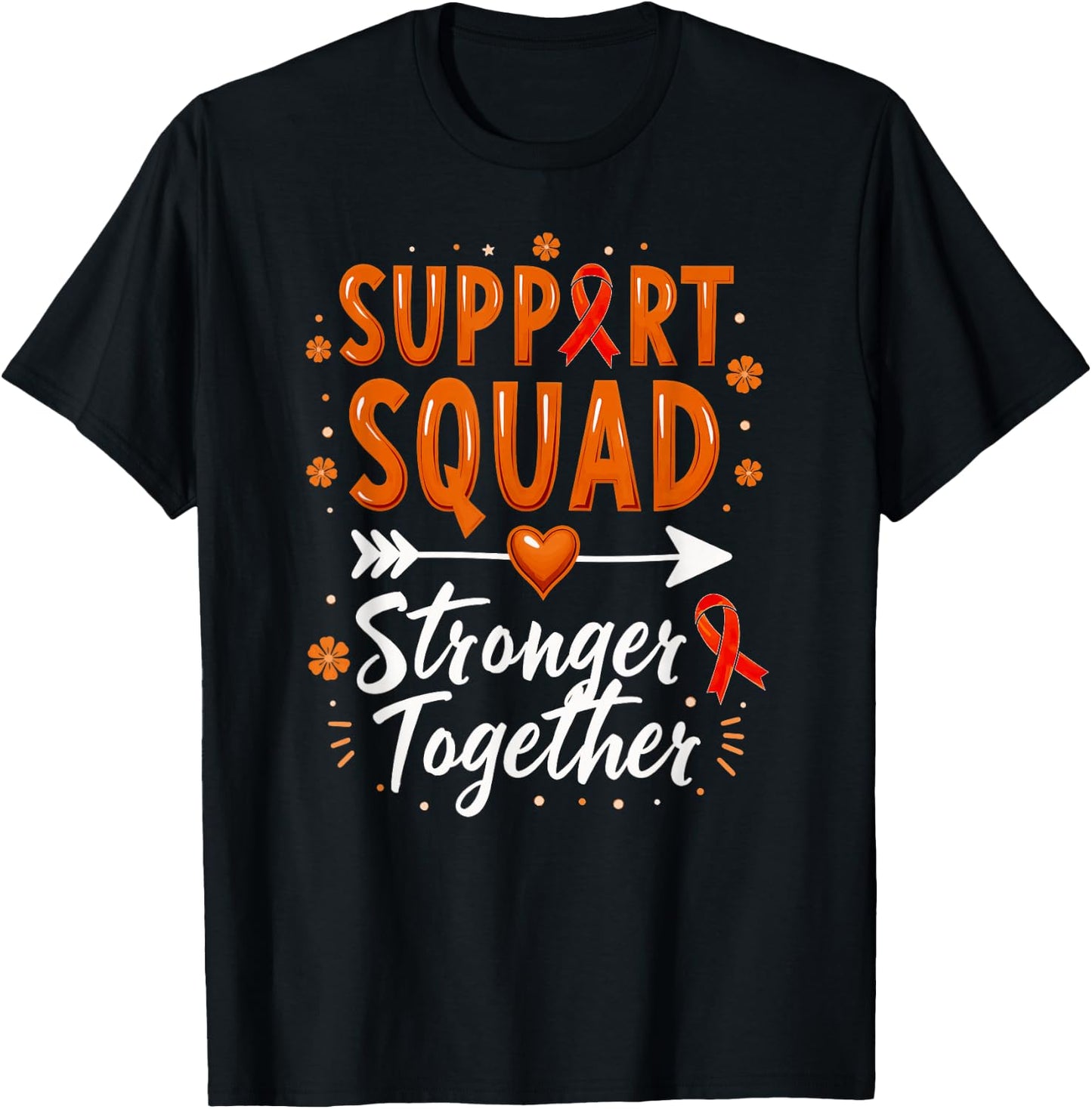 Support Squad CRPS Awareness T-Shirt - T-Shirt | Black