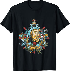 Seadog St. Pauli - Hamburg Cool Sailor Retro Tattoo Style Women T-Shirt - T-Shirt | Black