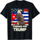 Cubanos Por Trump T-Shirt - T-Shirt | Black