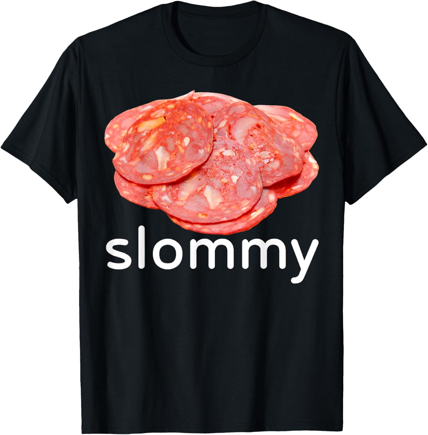 Slommy Salami Meme Oddly Specific Funny Memes Internet Memes T-Shirt - T-Shirt | Black