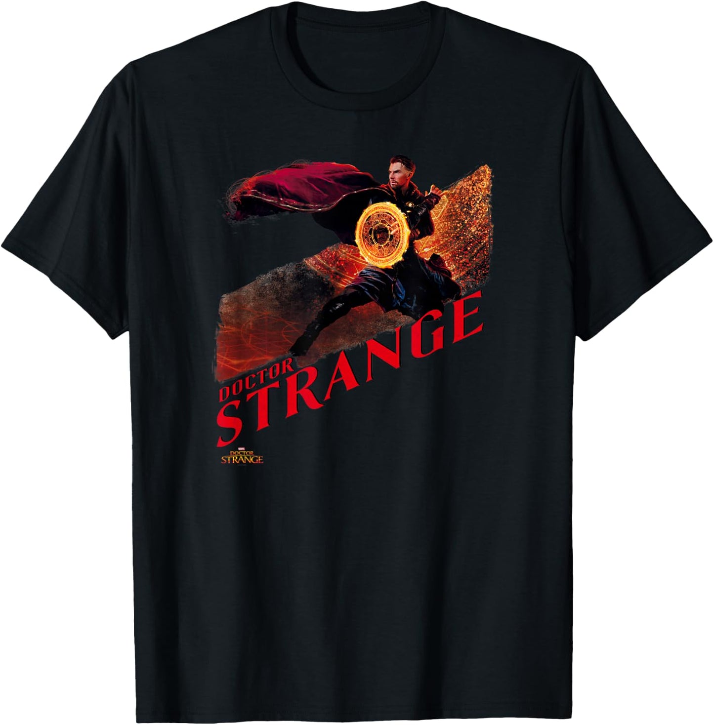 Marvel Doctor Strange Sorcerer Supreme Magic Poster T-Shirt - T-Shirt | Black