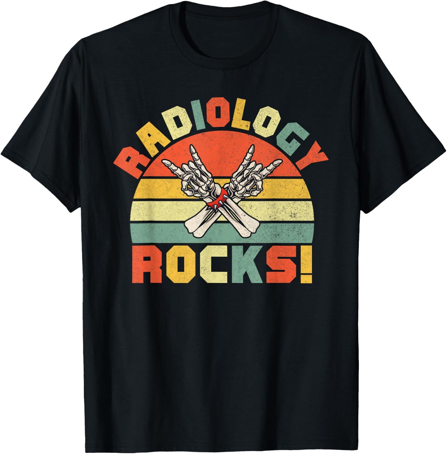 Radiology Rocks Radiology T-Shirt - T-Shirt | Black