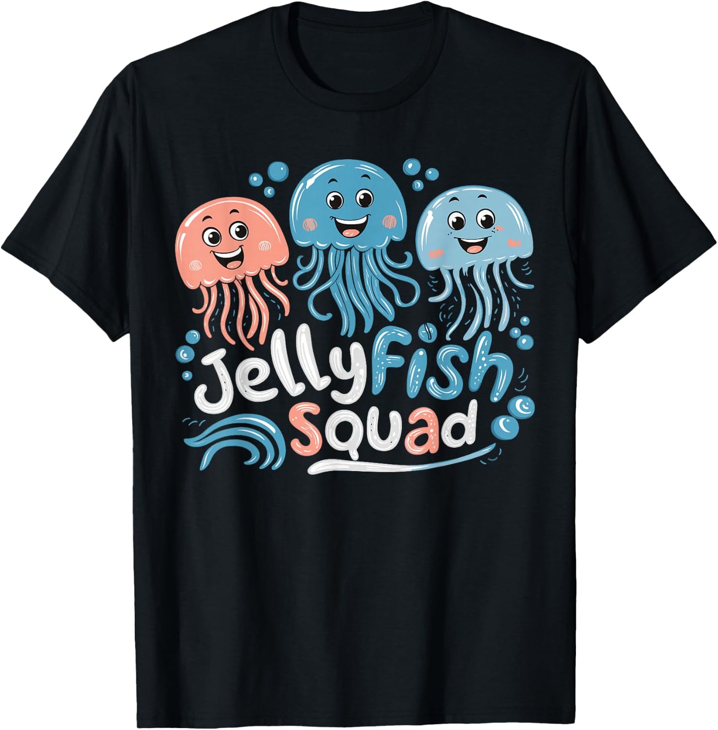 Jellyfish Squad for Jellyfish Lover Shirt | Jellyfish T-Shirt - T-Shirt | Black