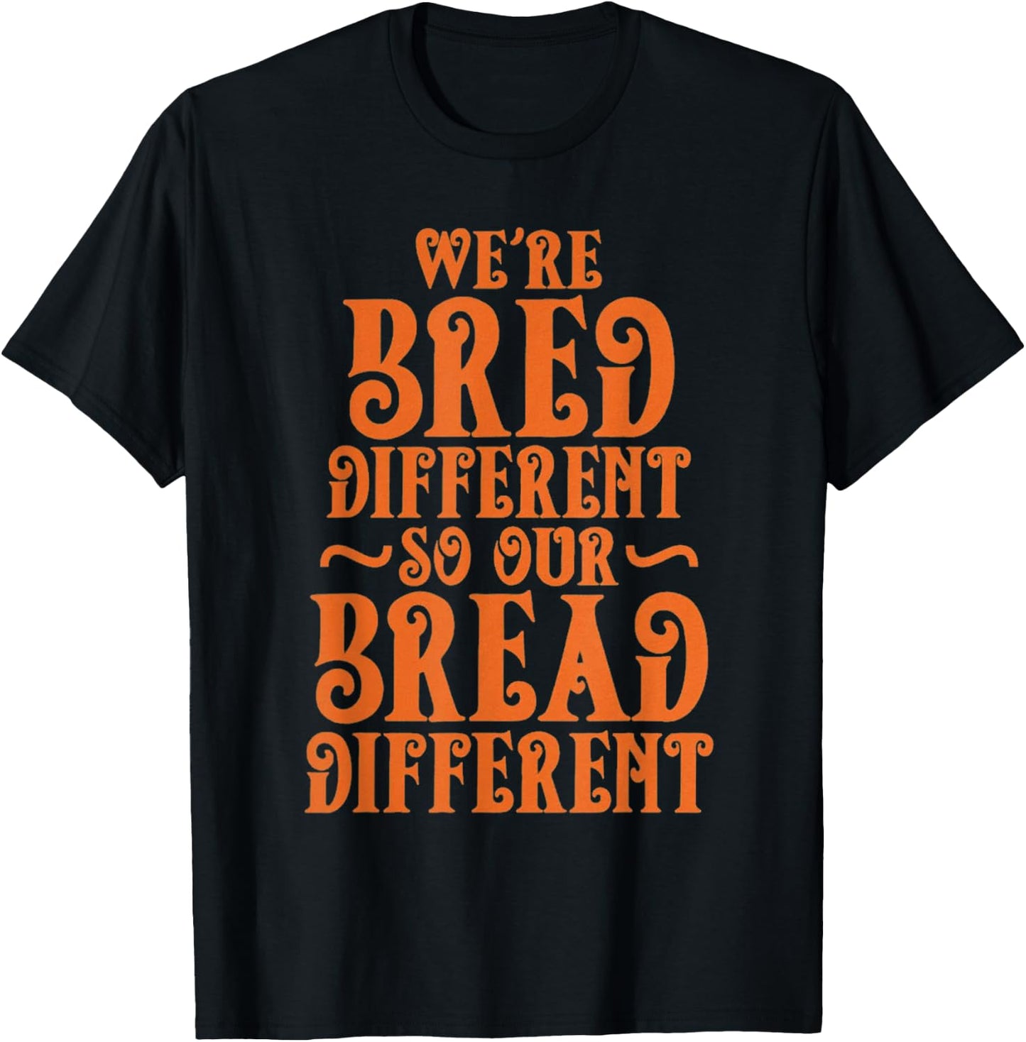 Graphic Olive Army Solar Orange Black Retro to Match T-Shirt - T-Shirt | Black