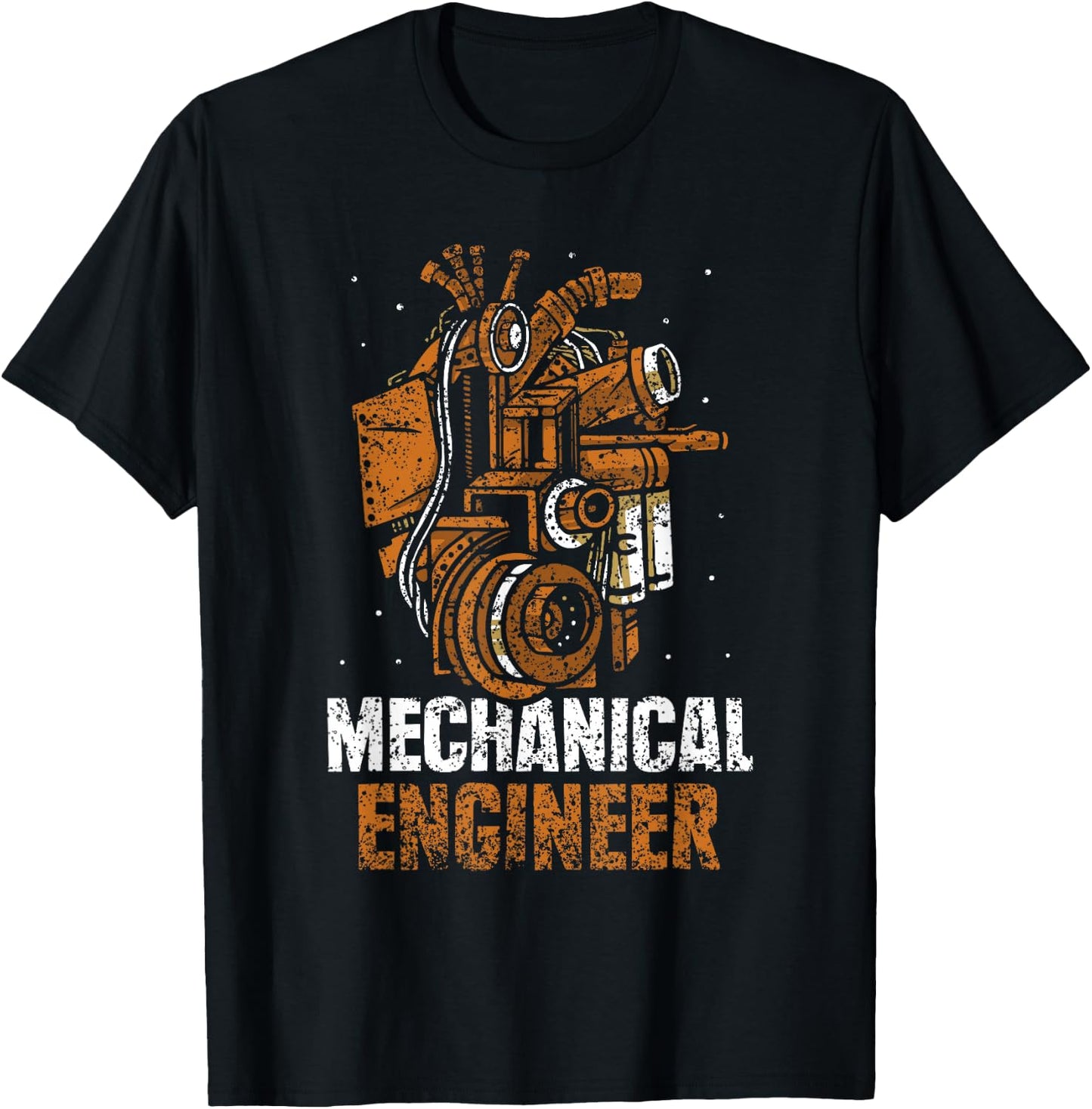 Mechanical Engineer Study Graduate Engineering Student T-Shirt - T-Shirt | Black