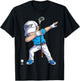 Dabbing Golf Player Golfer Golfing Funny Kids Boys Dab Dance T-Shirt - T-Shirt | Black